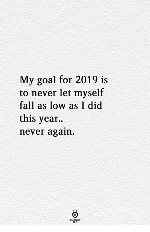 My goals for 2019